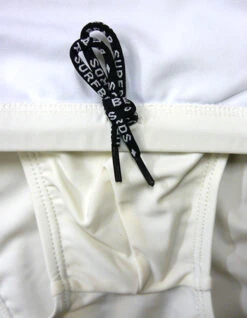 BEAR SURFBOARDS SLIP STRIPES WHITE -SurfVibe Shop bear surfboards costume lycra slip stripes white