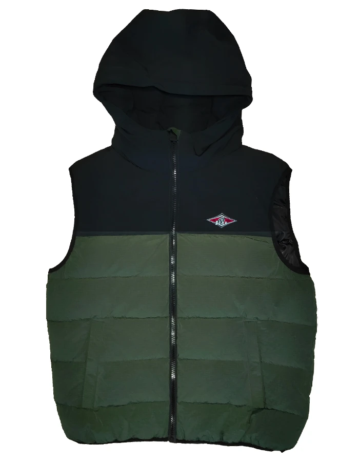 BEAR SURFBOARDS FAKE DOWN VEST 1 BEAR SURFBOARDS FAKE DOWN VEST