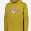 BEAR SURFBOARDS FLEECE HOODED GREEN SULPHUR