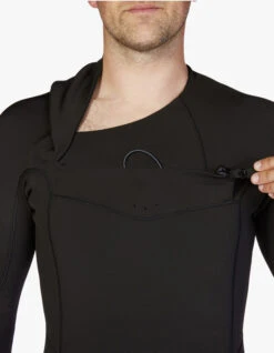 BILLABONG ABSOLUTE CHEST ZIP 3/2 WETSUIT -SurfVibe Shop billabong 3 2 absolute muta chest zip black 6