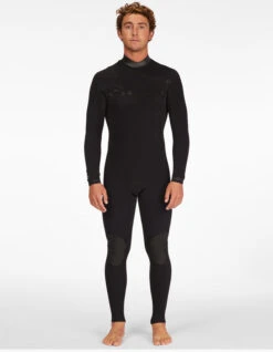 BILLABONG 4/3 REVOLUTION GRAPHENE COMP CHEST ZIP WETSUIT BLACK -SurfVibe Shop billabong 4 3 revolution muta chest zip black 4