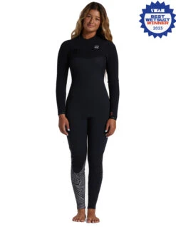 BILLABONG 4/3 FURNACE CHEST ZIP WETSUIT FOR WOMEN -SurfVibe Shop billabong furnace 4 3 chest zip muta donna