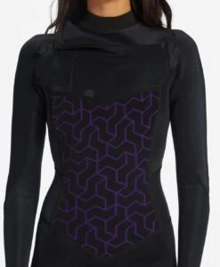 BILLABONG 4/3 SYNERGY CHEST ZIP WETSUIT FOR WOMEN 8 BILLABONG 4/3 SYNERGY CHEST ZIP WETSUIT FOR WOMEN -SurfVibe Shop billabong synergy 4 3 frontzip muta donna 11