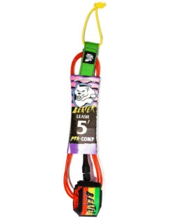 CATCH SURF BEATER PRO COMP LEASH 5' 5 CATCH SURF BEATER PRO COMP LEASH 5' -SurfVibe Shop catch surf beater 5 pro comp leash