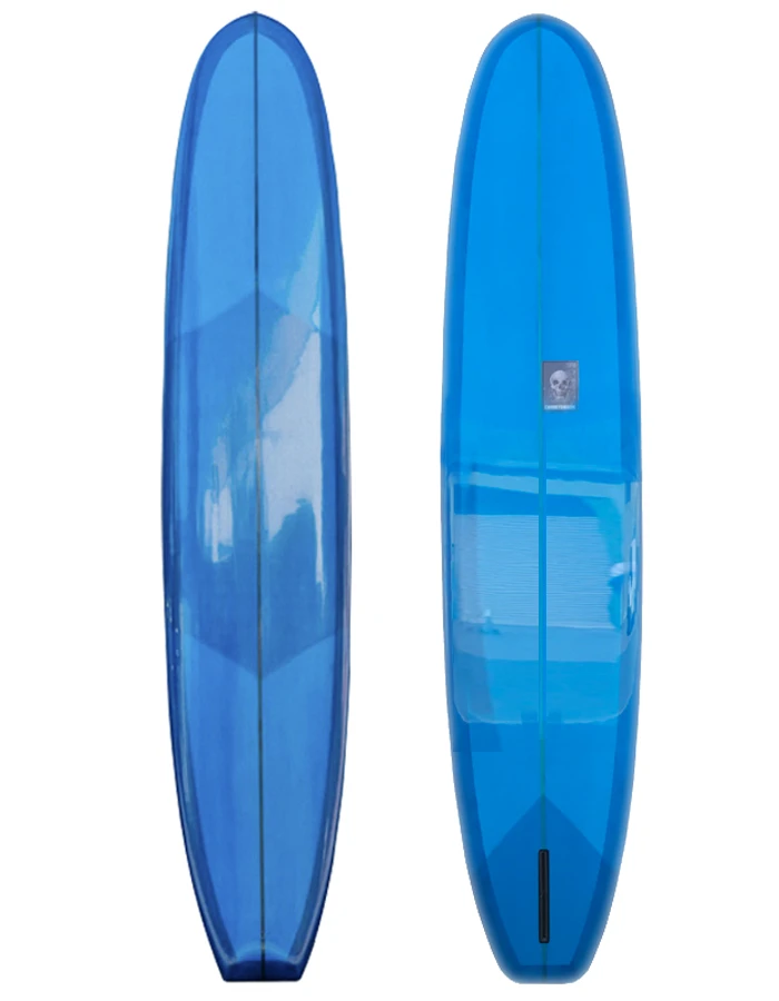 CHRIS CHRISTENSON 9'6" BONNEVILLE LONGBOARD BLUE 1 CHRIS CHRISTENSON 9'6" BONNEVILLE LONGBOARD BLUE