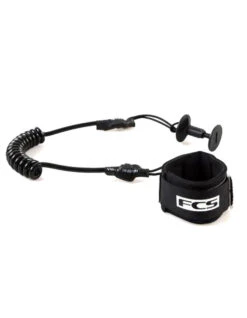 FCS BODYBOARD CLASSIC LEASH WRIST LEASH BLACK