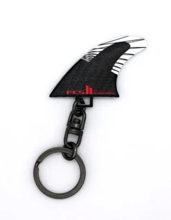 FCS II FIN KEY RINGS NEW -SurfVibe Shop fcs ii portachiavi con pinna 1