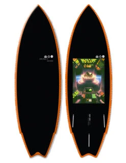 HAYDENSHAPES WEIRD WAVES DYLAN GRAVES FOAMY BLACK FUTURES