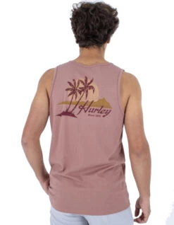 HURLEYEVERYDAY DIAMOND HEAD TANK PHANTOM ROSE -SurfVibe Shop hurley canotta everyday diamond head phantom rose 2