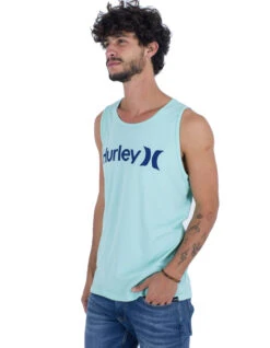 HURLEY EVERYDAY ONE & ONLY TANK TROPICAL MIST -SurfVibe Shop hurley canotta everyday o o tropical mist