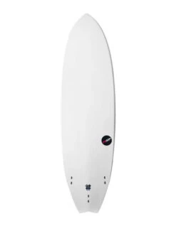 NSP 6'0" SURFBOARD PROTECH FISH WHITE -SurfVibe Shop nsp surfboards protech fish 6 0 white 1
