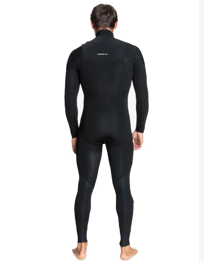 QUIKSILVER 5/4/3 EVERYDAY SESSIONS CHEST ZIP WETSUIT BLACK - Image 2