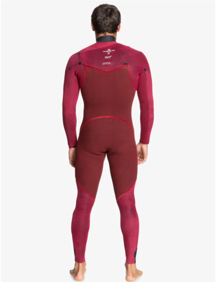 QUIKSILVER 5/4/3 EVERYDAY SESSIONS HOODED CHEST ZIPWETSUIT BLACK - Image 3