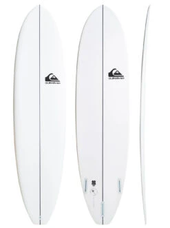 QUIKSILVER 8'0" THE BREAK FUNBOARD WHITE