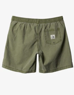QUIKSILVER TAXER 17" ELASTICATED SHORTS FOUR LEAF CLOVER -SurfVibe Shop quiksilver bermuda taxer 17 four leaf clover 1