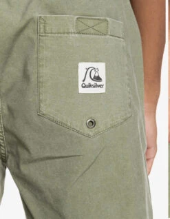 QUIKSILVER TAXER 17" ELASTICATED SHORTS FOUR LEAF CLOVER -SurfVibe Shop quiksilver bermuda taxer 17 four leaf clover 7