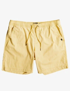 QUIKSILVER TAXER 17" ELASTICATED SHORTS RATTAN -SurfVibe Shop quiksilver bermuda taxer 17 rattan