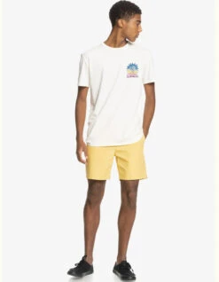 QUIKSILVER TAXER 17" ELASTICATED SHORTS RATTAN -SurfVibe Shop quiksilver bermuda taxer 17 rattan 5