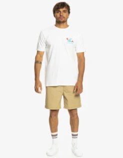 QUIKSILVER TAXER 18" ELASTICATED SHORTS PLAGE 11 QUIKSILVER TAXER 18" ELASTICATED SHORTS PLAGE -SurfVibe Shop quiksilver bermuda taxer 18 elasticizzati plage 4