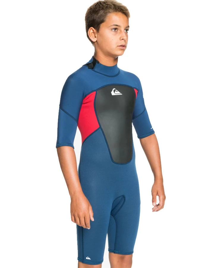 QUIKSILVER BOYS PROLOGUE 2/2 STEAMER WETSUIT BACKZIP 4 QUIKSILVER BOYS PROLOGUE 2/2 STEAMER WETSUIT BACKZIP - Image 4