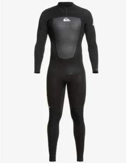 QUIKSILVER PROLOGUE 3/2MM BACK ZIP WETSUIT BLACK -SurfVibe Shop quiksilver prologue 3 2 back zip black 11