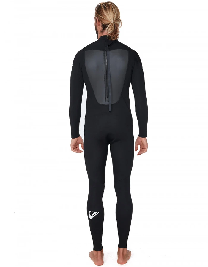 QUIKSILVER 5/4/3 PROLOGUE BACK ZIP WETSUIT BLACK - Image 2