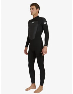 QUIKSILVER 4/3 PROLOGUE BACK ZIP WETSUIT BLACK -SurfVibe Shop quiksilver prologue 4 3 back zip muta intera black 7