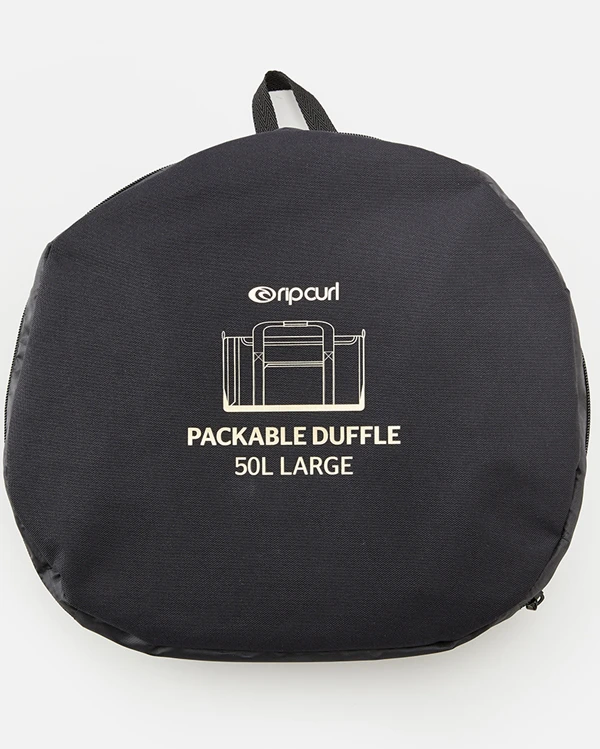 RIP CURL ONYX LARGE PACKABLE 50L DUFFLE 4 RIP CURL ONYX LARGE PACKABLE 50L DUFFLE - Image 4