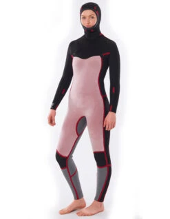 RIP CURL WOMEN DAWN PATROL HOOD 5/4 CHEST ZIP 14 RIP CURL WOMEN DAWN PATROL HOOD 5/4 CHEST ZIP -SurfVibe Shop rip curl dawn patrol 5 4 hood muta invernale con cappuccio front zip 2