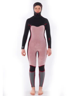 RIP CURL WOMEN DAWN PATROL HOOD 5/4 CHEST ZIP 15 RIP CURL WOMEN DAWN PATROL HOOD 5/4 CHEST ZIP -SurfVibe Shop rip curl dawn patrol 5 4 hood muta invernale con cappuccio front zip 3