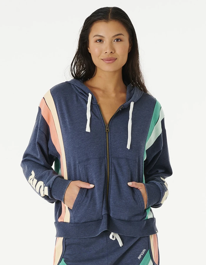 RIP CURL DAY BREAK ZIP FLEECE 1 RIP CURL DAY BREAK ZIP FLEECE
