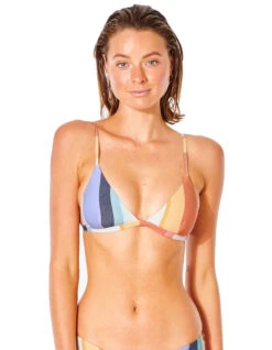 RIP CURL HEAT WAVE FIXED TRIANGLE BIKINI TOP