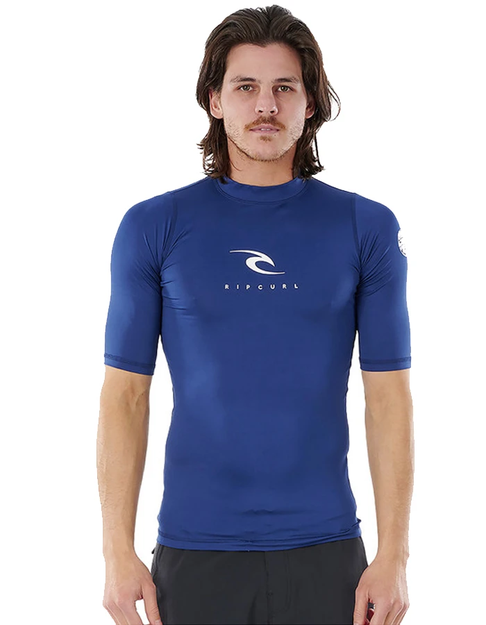 RIP CURL CORPS SHORT SLEEVE UV TEE NAVY 1 RIP CURL CORPS SHORT SLEEVE UV TEE NAVY