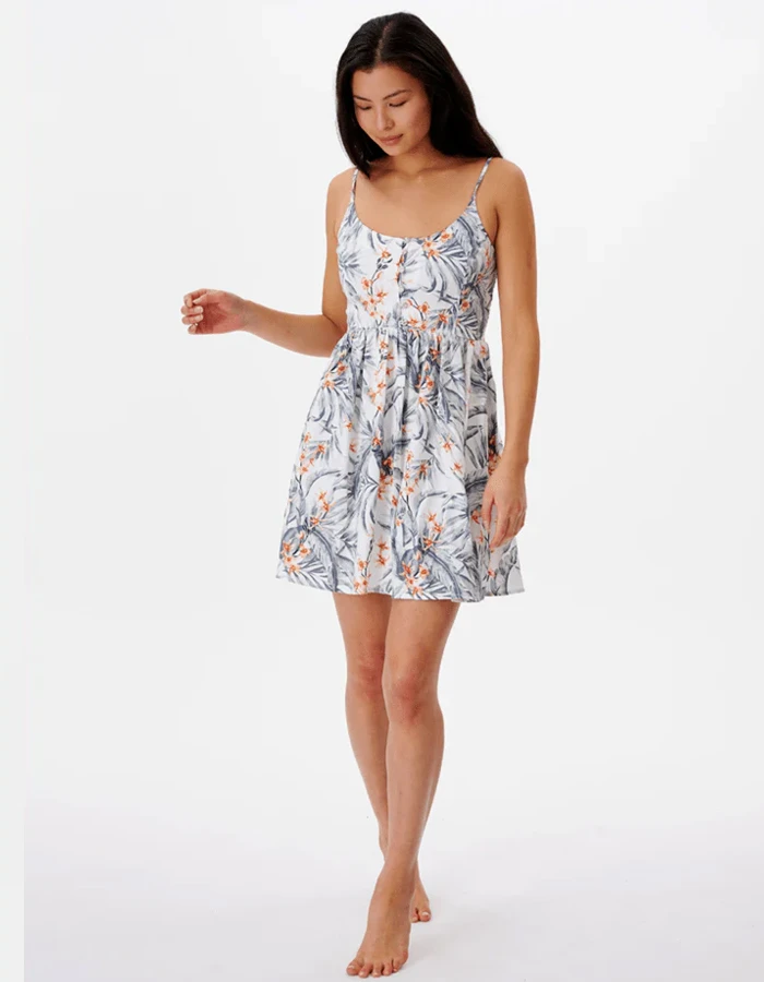 RIP CURL MINI DRESS LIGHT BLUE 3 RIP CURL MINI DRESS LIGHT BLUE - Image 3