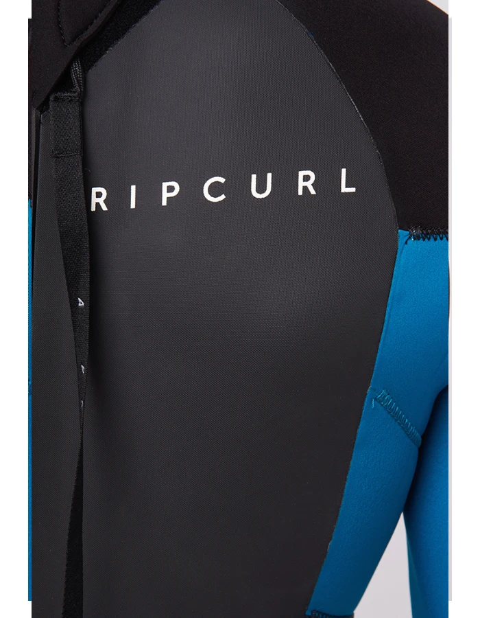 RIP CURL OMEGA 4/3 BACK ZIP WETSUIT BLUE 5 RIP CURL OMEGA 4/3 BACK ZIP WETSUIT BLUE - Image 5