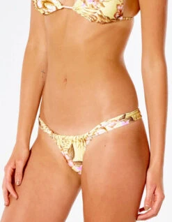 RIP CURL PLAYABELLA SKIMPY BIKINI PANT LIGHT YELLOW -SurfVibe Shop rip curl playabella skimpy bikini pant 1