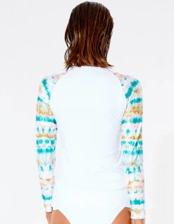 RIP CURL SUMMER BREEZE RELAXED LONG SLEEVE -SurfVibe Shop rip curl summer breeze lycra maniche lunghe donna 1