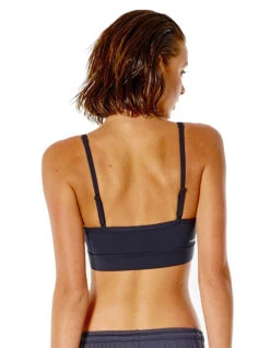 RIP CURL TOP RUN SWIM SURF CROP BLACK -SurfVibe Shop rip curl top run swim surf crop black 1