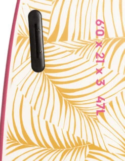 ROXY 6’0" SOFTBOARD BAT FISH TROPICAL PINK -SurfVibe Shop roxy 6 0 softboard bat fish tropical pink 22 2