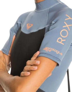 ROXY 2/2 PROLOGUE BACK ZIP WETSUIT FOR WOMEN POW -SurfVibe Shop roxy prologue 2 2 back zip muta corta donna pow 2