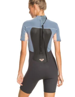 ROXY 2/2 PROLOGUE BACK ZIP WETSUIT FOR WOMEN POW -SurfVibe Shop roxy prologue 2 2 back zip muta corta donna pow 3