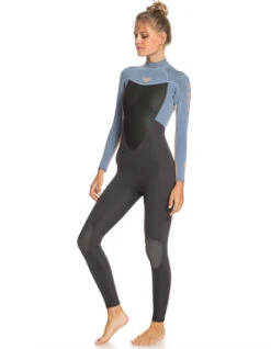 ROXY 3/2 PROLOGUE BACK ZIP WETSUIT FOR WOMEN -SurfVibe Shop roxy prologue 3 2 back zip muta intera donna 8