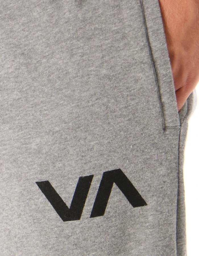 RVCA SWIFT SWEATPANT HEATHER GREY 2 RVCA SWIFT SWEATPANT HEATHER GREY - Image 2