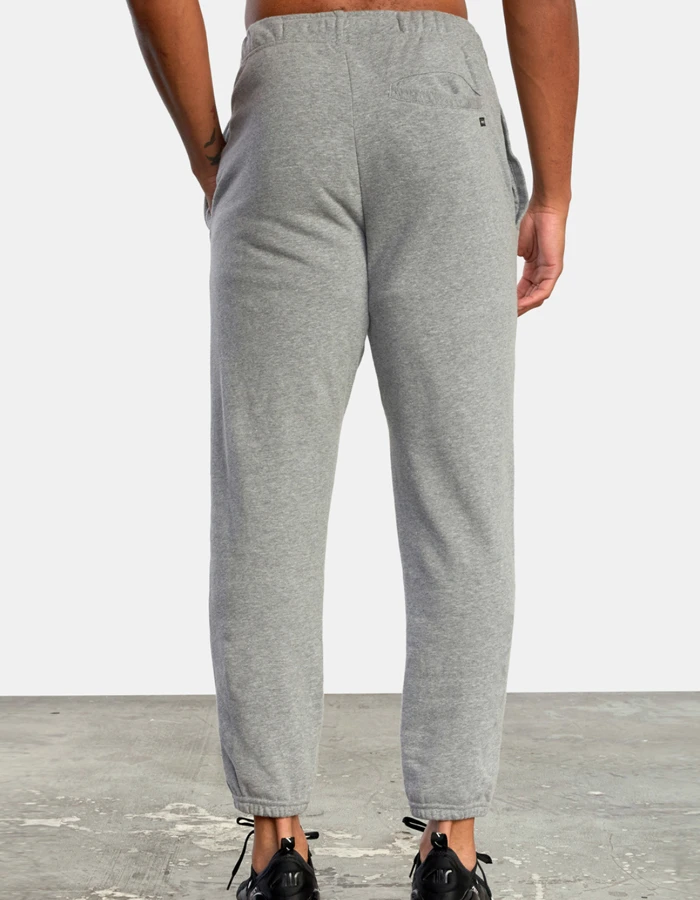 RVCA SWIFT SWEATPANT HEATHER GREY 4 RVCA SWIFT SWEATPANT HEATHER GREY - Image 4