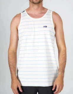 SALTY CREW AHOY TANK TOP VINTAGE WHITE