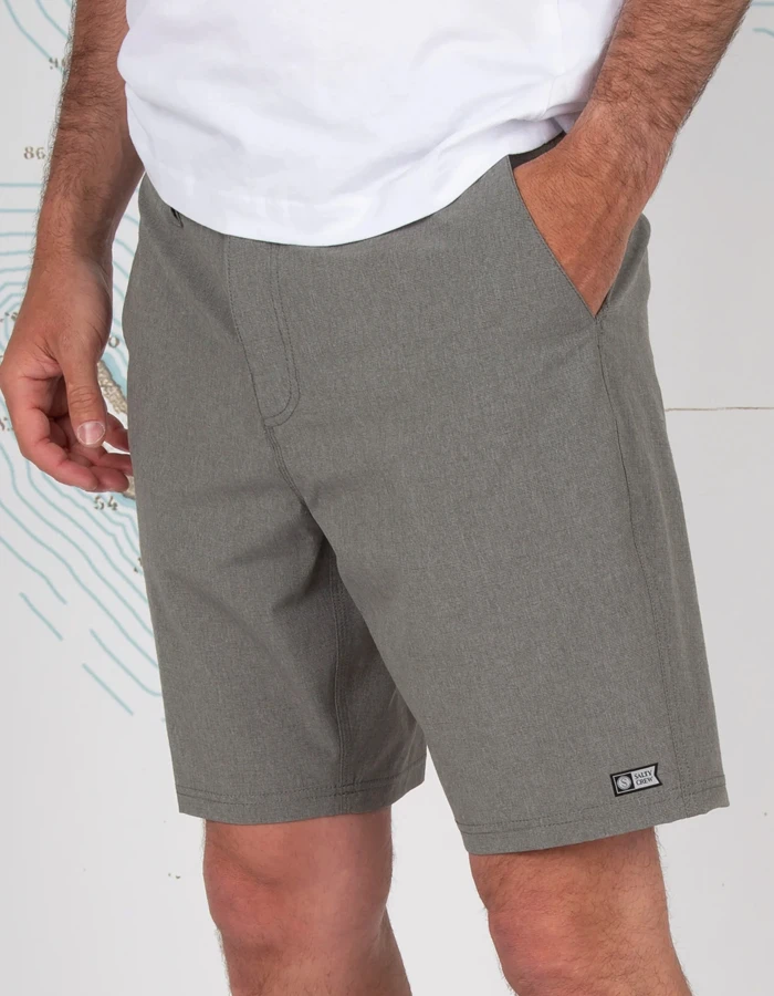 SALTY CREW DRIFTER 2 HYBRID WALKSHORT 19" GREY 1 SALTY CREW DRIFTER 2 HYBRID WALKSHORT 19" GREY