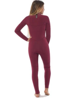SISSTREVOLUTION SEVEN SEAS 5/4 CHEST FULL WETSUIT WINE -SurfVibe Shop sisstrevolution seven seas 5 4 chest full wetsuit wine 2