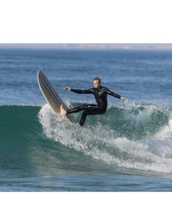 TORQ TET 8'6" LONGBOARD PINLINE DENIM BLUE -SurfVibe Shop torq tet 8 6 longboard pinline denim blue 1