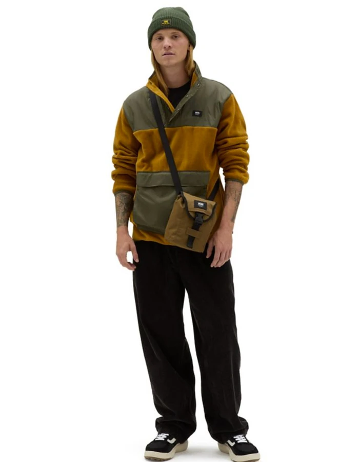 VANS MAMMOTH PULLOVER BROWN GREEN 5 VANS MAMMOTH PULLOVER BROWN GREEN - Image 5