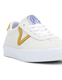 VANS SUEDE SPORT SHOES WHITE -SurfVibe Shop vans scarpe skate sport white 7